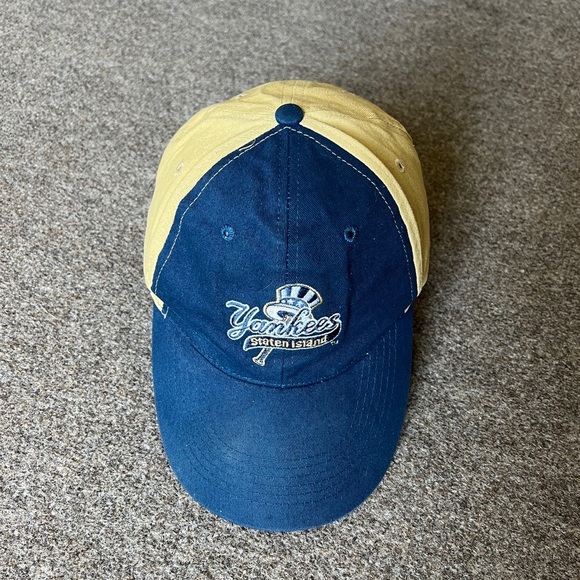 Vintage NY Yankees Staten Island Minor League Baseball Adjustable Dad Hat Cap - Picture 2 of 10